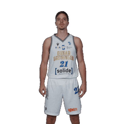 Tim Hoeve Donar Pointing Up Sticker by Donar Official