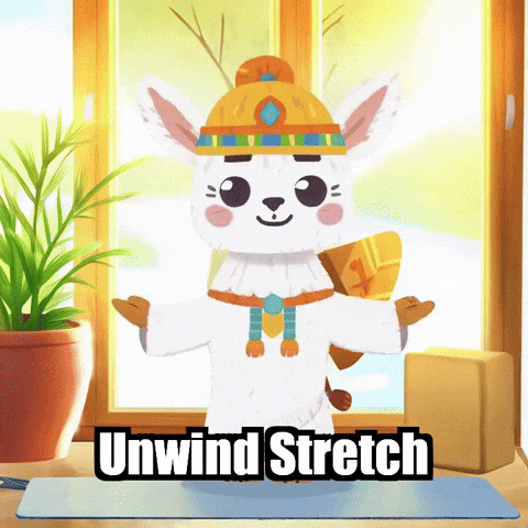 Yoga Wellness GIF by Llamaozi