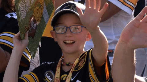 GIF by University of Iowa Hawkeyes Athletics