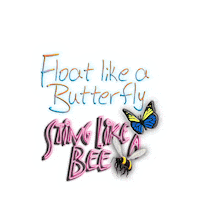 muhammad ali text STICKER by imoji