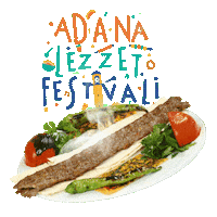 adanalezzetfestivali festival alf adana lezzet Sticker