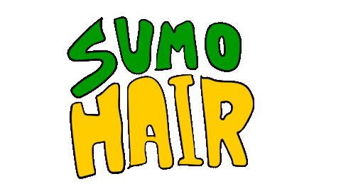 sumohair Sticker by deladeso