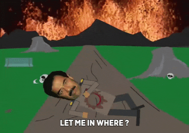 fire Saddam GIF by South Park 
