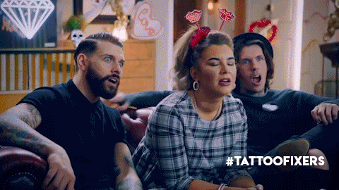 e4 GIF by Tattoo Fixers