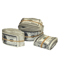 make it rain money STICKER by imoji