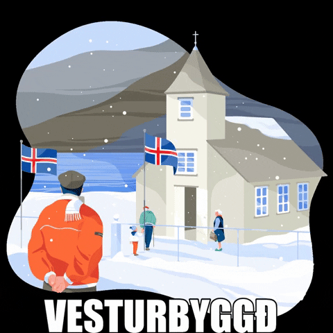 vesturbyggd giphygifmaker church vesturbyggð vesturbyggd GIF