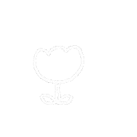 brenda_chen text 花 brenda tulip Sticker