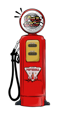Oil Gas Sticker