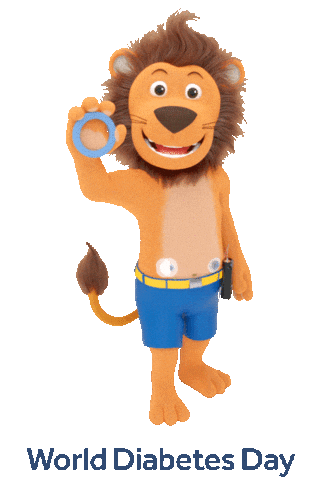 Type 1 Mascot Sticker by Medtronic Diabetes