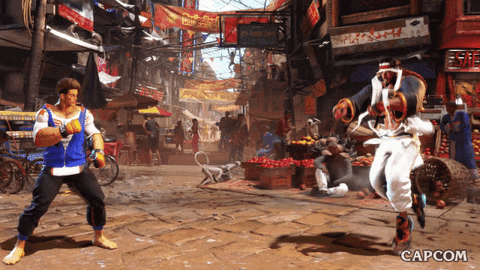 Video Game Kick GIF by CAPCOM