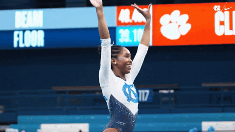 Excited Lets Go GIF by UNC Tar Heels