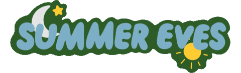 Summer Evening Sticker by Poppy Deyes