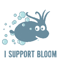 BLOOM_ASSOCIATION ocean fish sea bloom Sticker