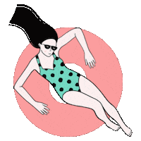 Tint_a summer woman summertime mare Sticker