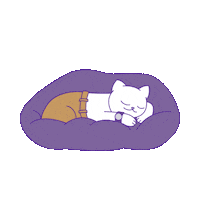 Cat Nap Sticker by Polysleep
