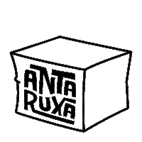 antaruxaAnimation cat logo box 2d animation Sticker