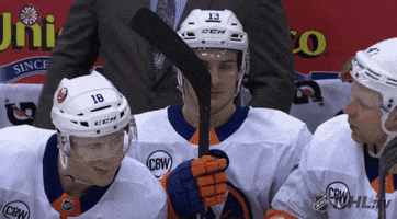 ice hockey slapping GIF by NHL