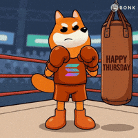 Happy Thursday Boxing Gloves GIF by BONK