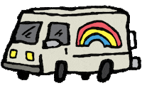 Van Food Truck Sticker