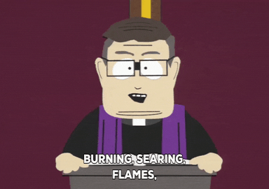 priest preach GIF by South Park 