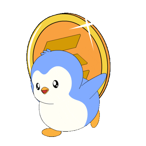 Crypto Penguin Sticker by Pudgy Penguins