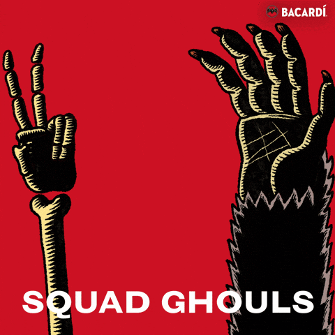 Halloween Rum GIF by Bacardi