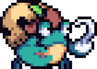 Pixel Escaping Sticker by Bad Kid Games