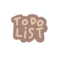 To Do List Book Sticker