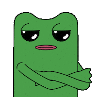 Come On Seriously Sticker by fwogs