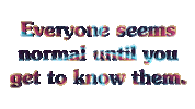 Sarcastic Neon Sticker