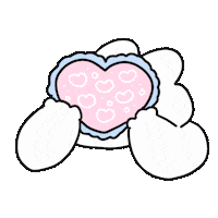 うさぎ Sticker by おめがちゃん