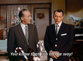 frank sinatra christmas GIF