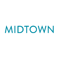 Teal Sacramento Sticker by Midtown Association
