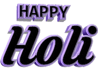 Happy Holi Sticker by GIPHY Text