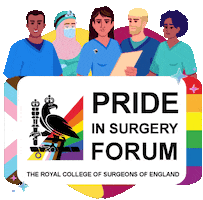 RCSEngland pride lgbt lgbtq surgery Sticker