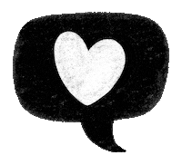 In Love Heart Sticker by Catharina Stewart