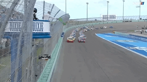 Go Green Flag GIF by NASCAR