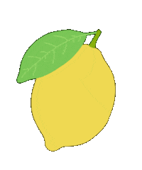Fruit Lemon Sticker