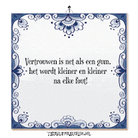 Humor Gum Sticker by Tegelspreuken.nl
