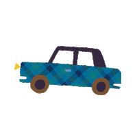 familiar_official car familiar くるま ファミリア Sticker