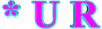 U R pink Sticker by AnimatedText
