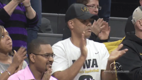 iowa hawkeyes go hawks GIF by University of Iowa Hawkeyes Athletics