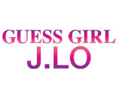 jennifer lopez party Sticker by GUESS