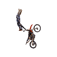Bike Trick Sticker by Jungle Rush FMX