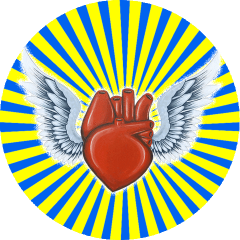 Septerhed giphyupload heart travel roadtrip Sticker