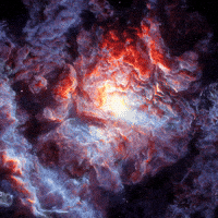 salmonickatelier space stars galaxy universe GIF