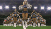 dallas cowboys football GIF by Dallas Cowboys Cheerleaders: Making the Team