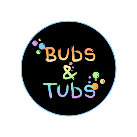 bubsandtubs logo bubs and tubs Sticker
