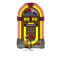 Linda Jukebox Sticker by The Spirit Animals