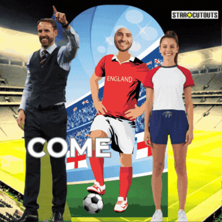 Get In England Football GIF by STARCUTOUTSUK